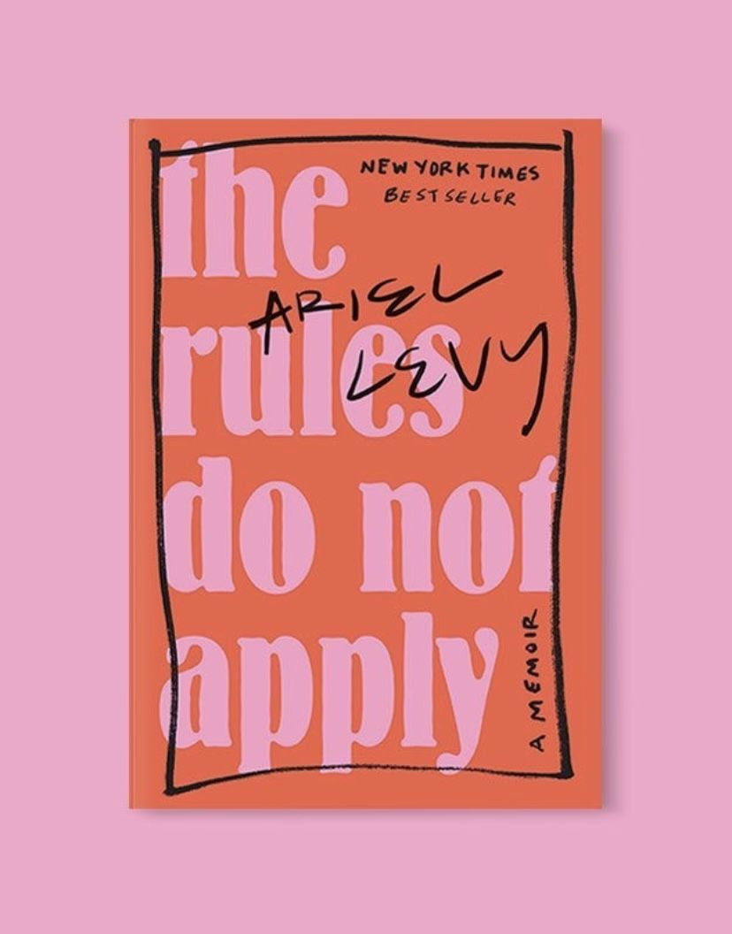 Oranje boekcover met roze letters op een roze achtergrond